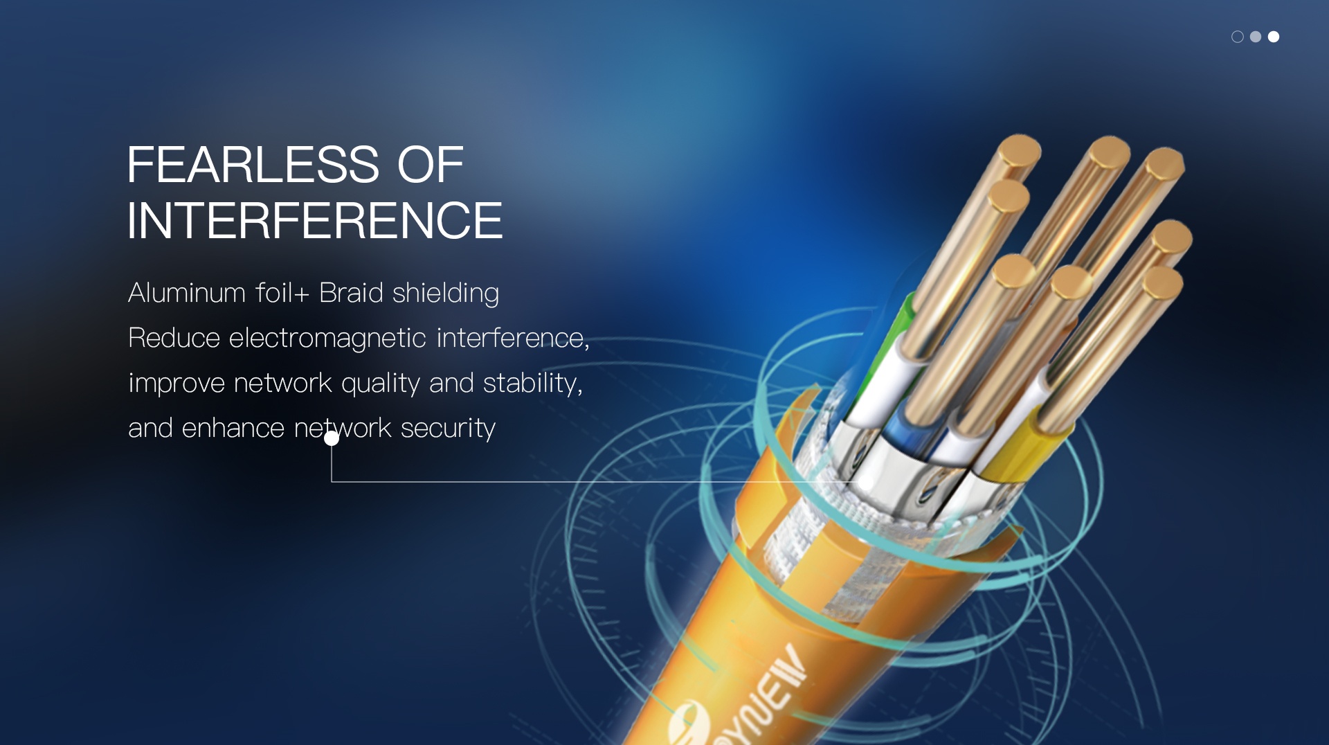 Cat 7 Double Shielded Lan Cable Network Ethernet Cable detail (7)