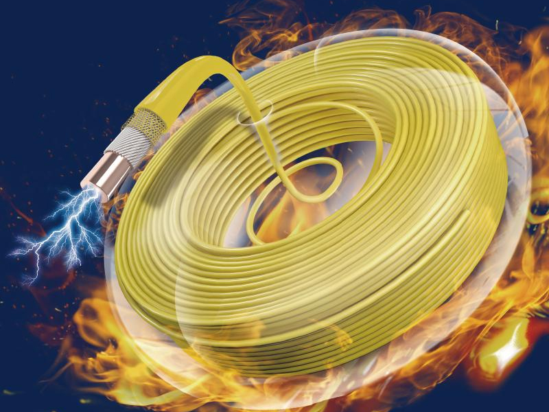 What's the differences between flame-retardant and fire-resistant wires?